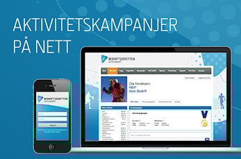 Aktiv Bedrift har også en egen app